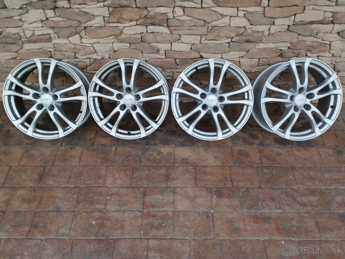 Alu disky 7,5J 5x112 R17 ET42 Anzio wheels