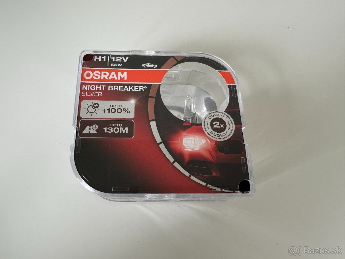 H1 OSRAM NIGHT BREAKER SILVER - NOVÉ