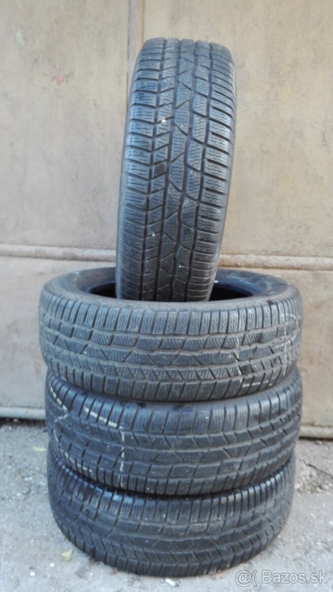 Predám 4-Zimné pneumatiky Continental Conti 215/60 R17