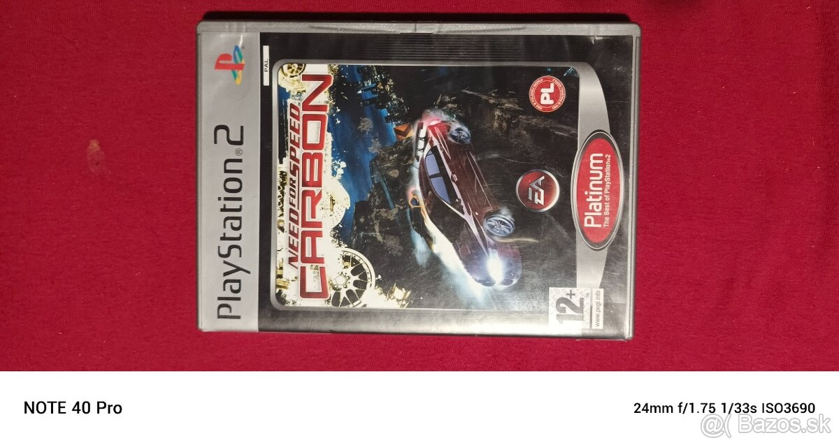 Ps2 need for speed carbon