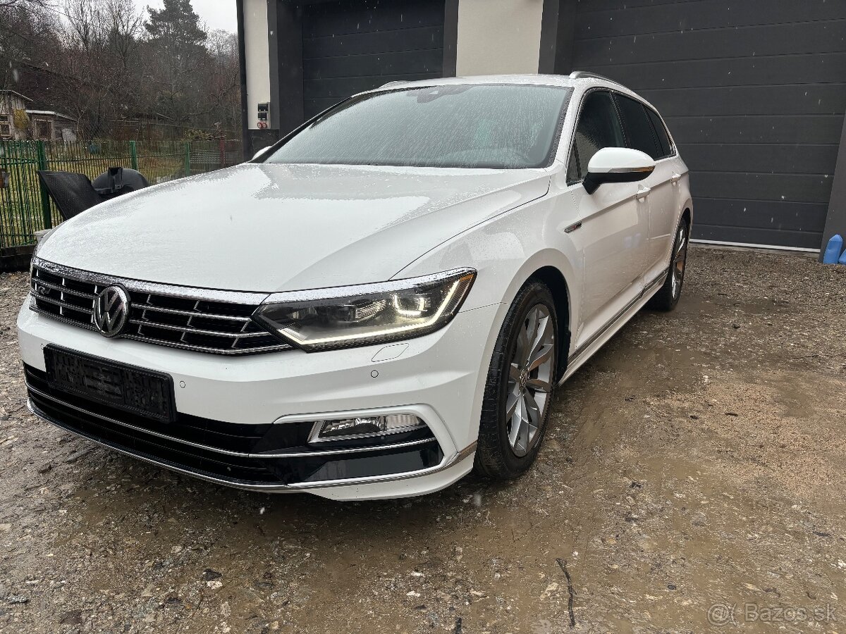 Volkswagen Passat B8 rline 4motion Webasto Masáž Dynaudio