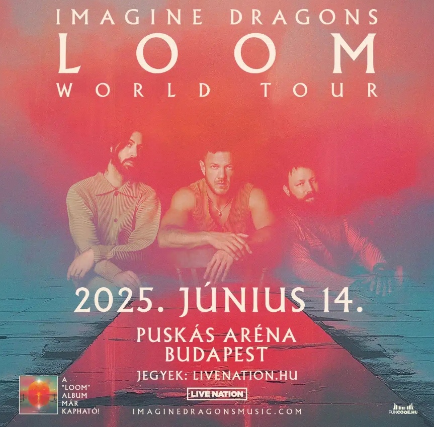 Imagine Dragons - Budapest - 14. 6.  - aktualne