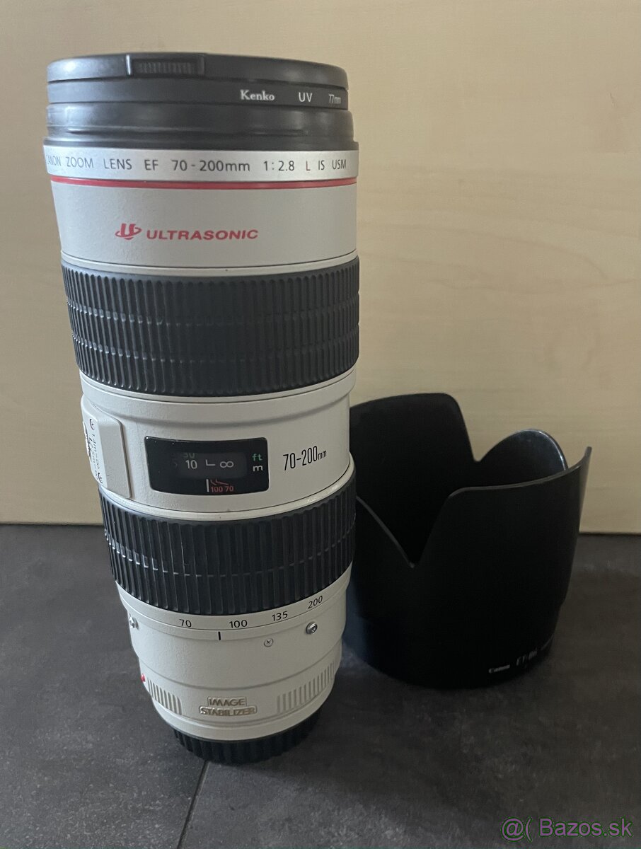 Canon zoom lens EF 70-200mm