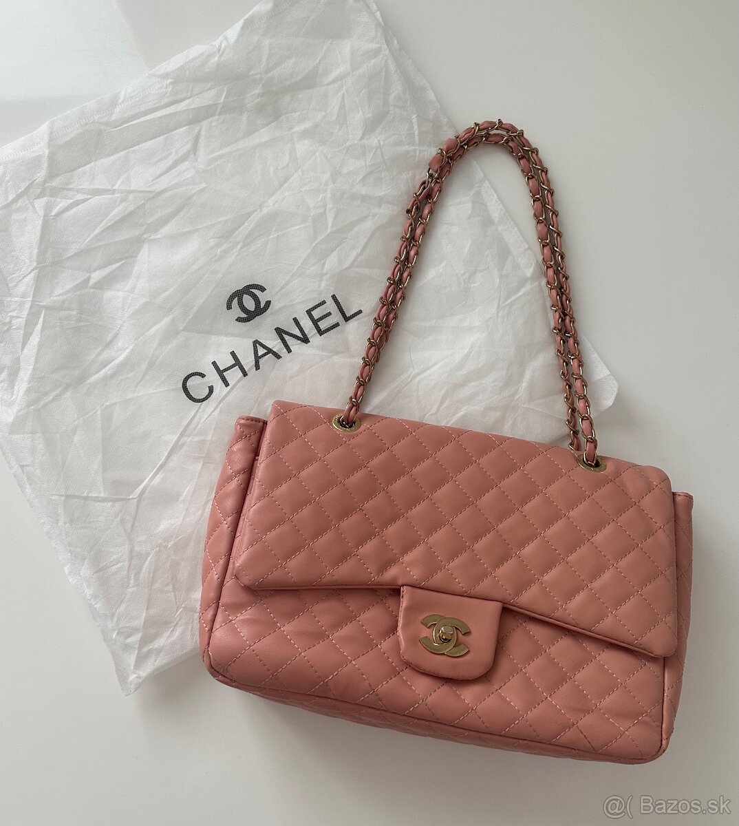 Chanel ruzova kabelka