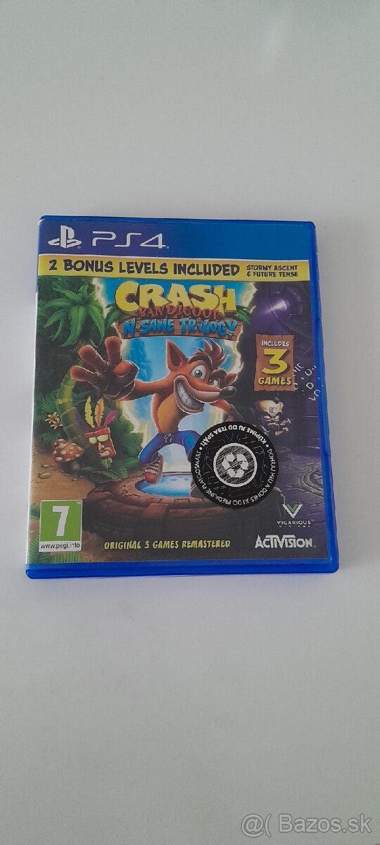 Crash Bandicoot N Sane Trilogy PS4