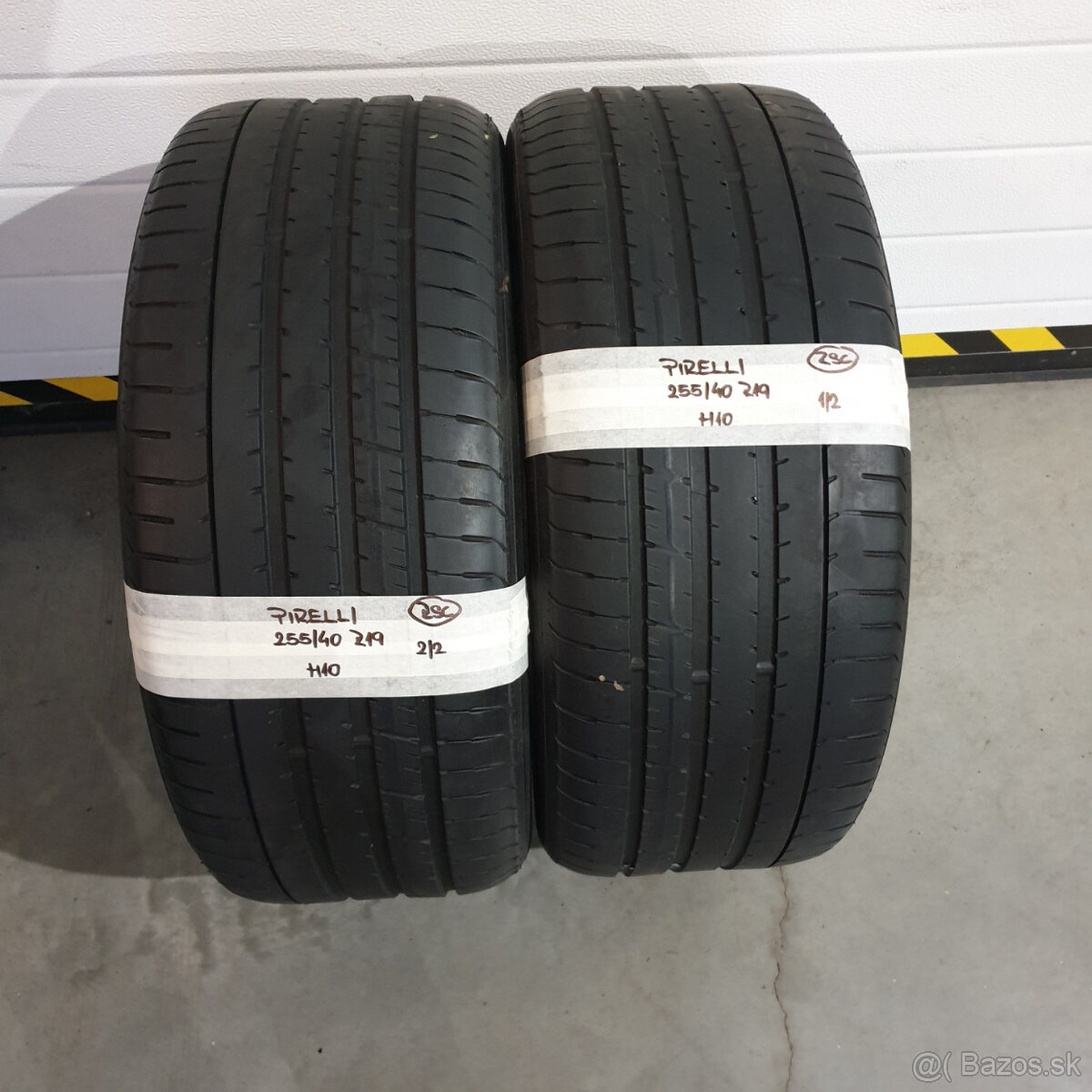 255/40R19 PIRELLI letné pneumatiky 2 kusy