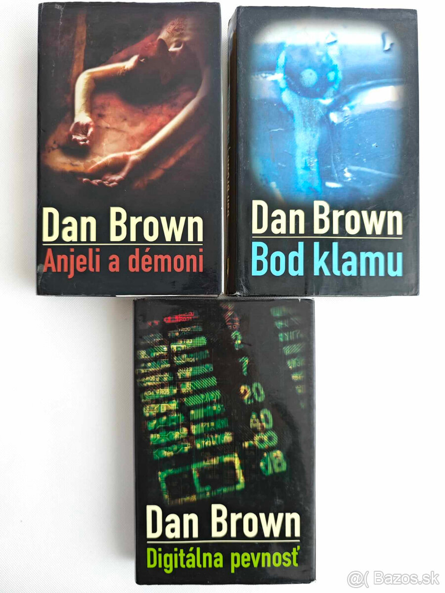 Dan Brown - Anjeli a démoni + Bod klamu + Digitálna pevnosť