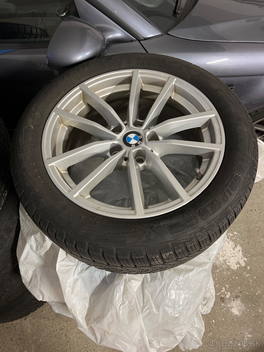 Zimná sada BMW 5x112 R17 + Goodyear 225/50 R17