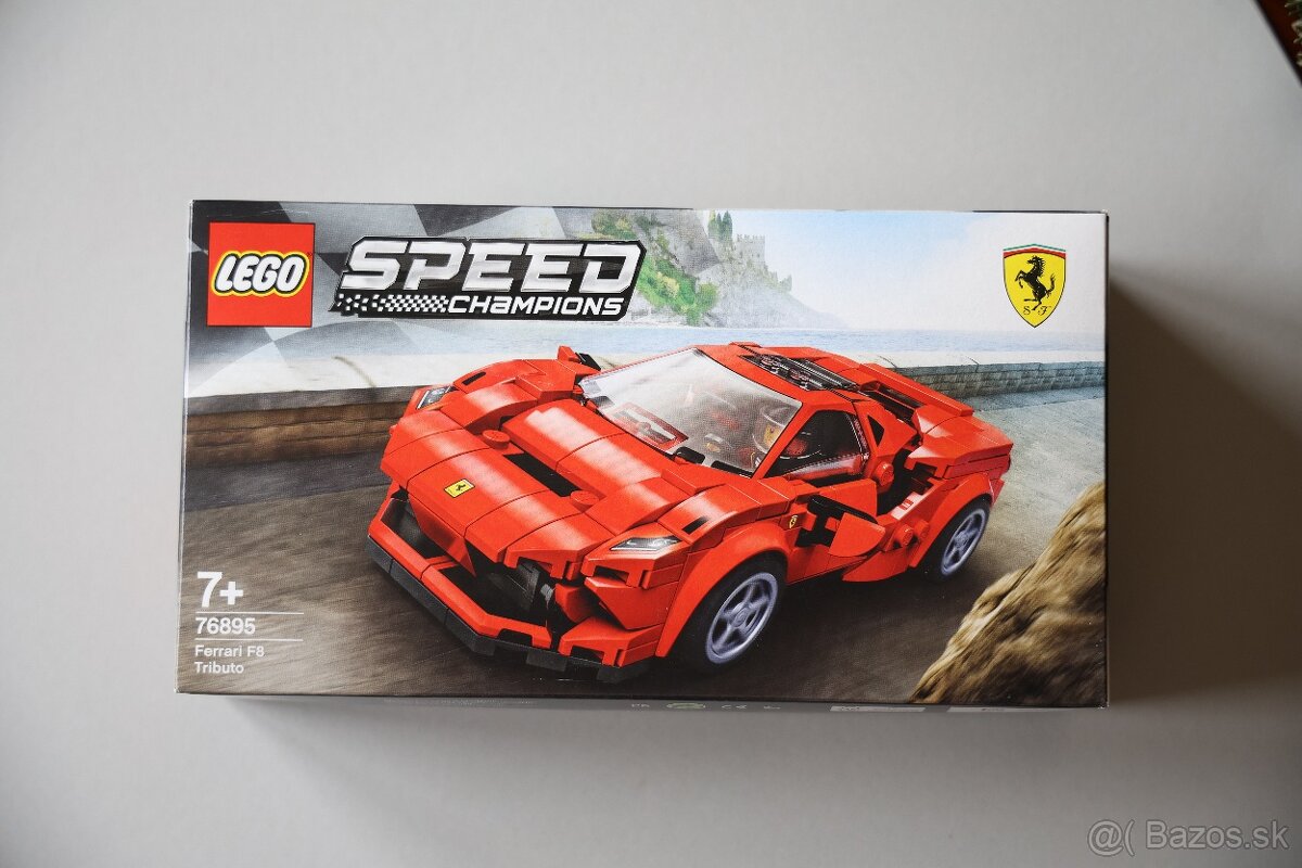 Lego 76895 - Ferrari F8 Tributo - nové - nerozbalené (2021)