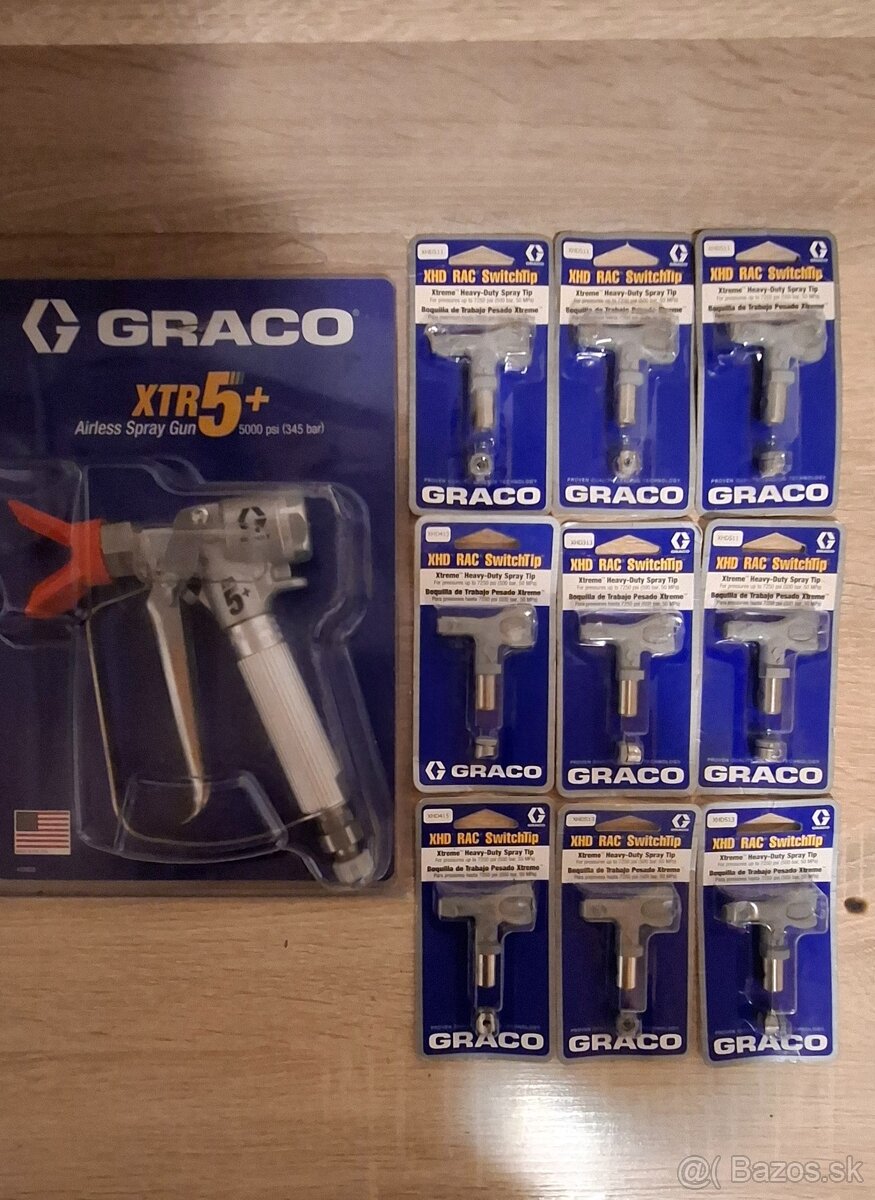 Striekaca pištoľ graco xtr5+