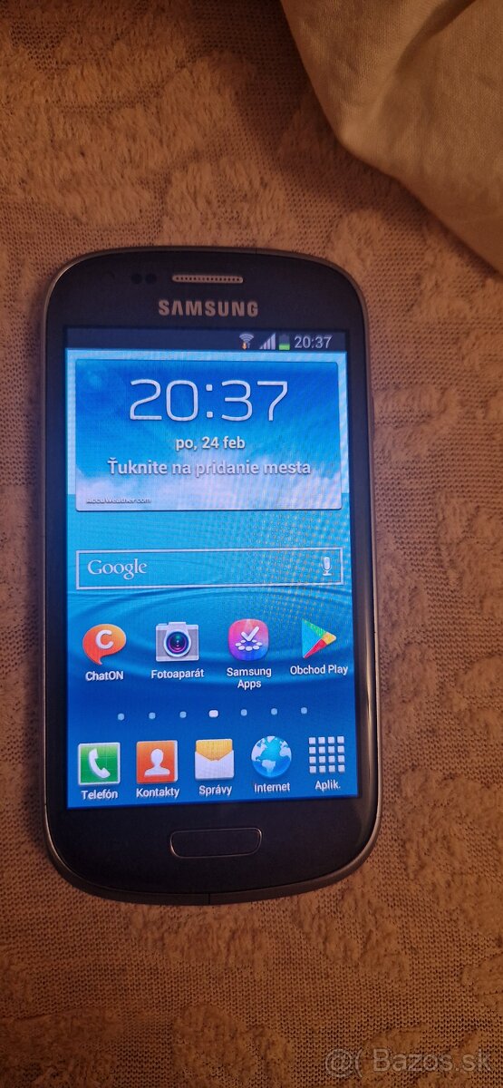 Predam samsung S3 mini galaxy dobrom stave bateria 90%