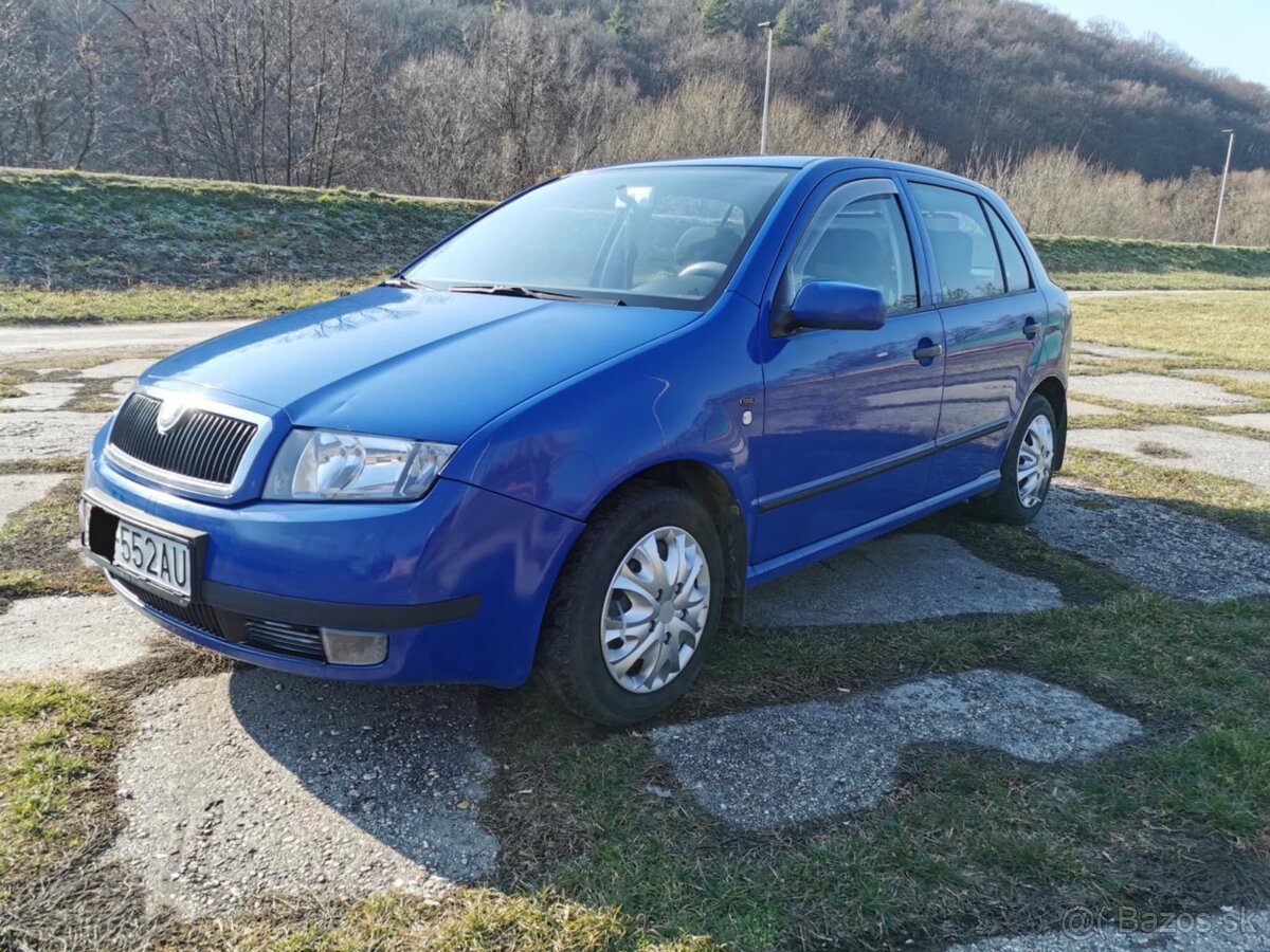 SKODA FABIA 1,4 MPI 50KW R.V. 2002