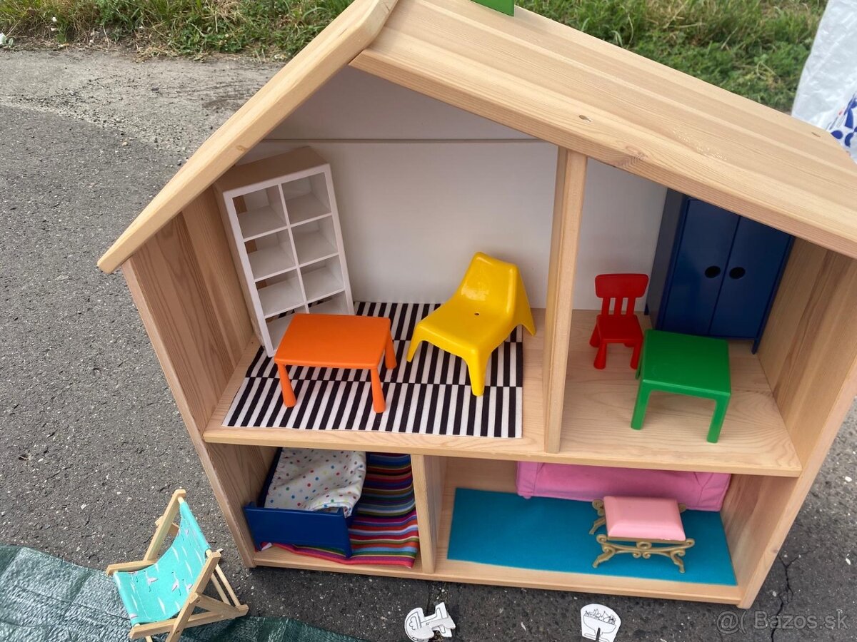 Ikea domček s nábytkom