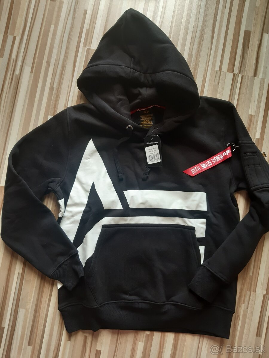 Mikina Alpha Industries  veľkosť M, Nová