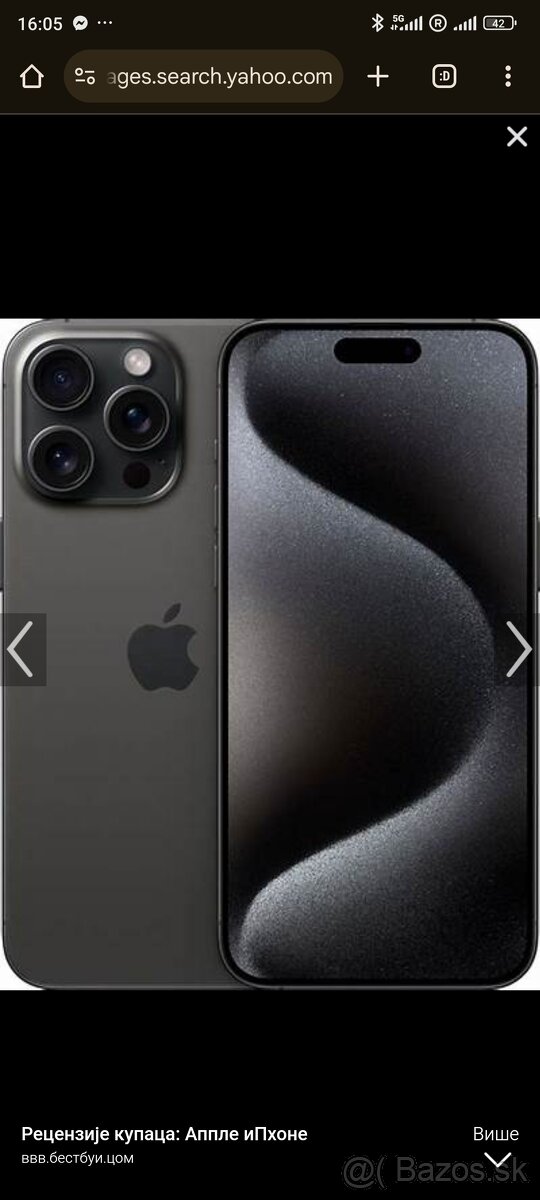 iPhone 15 128gb black nové 24.09.2024