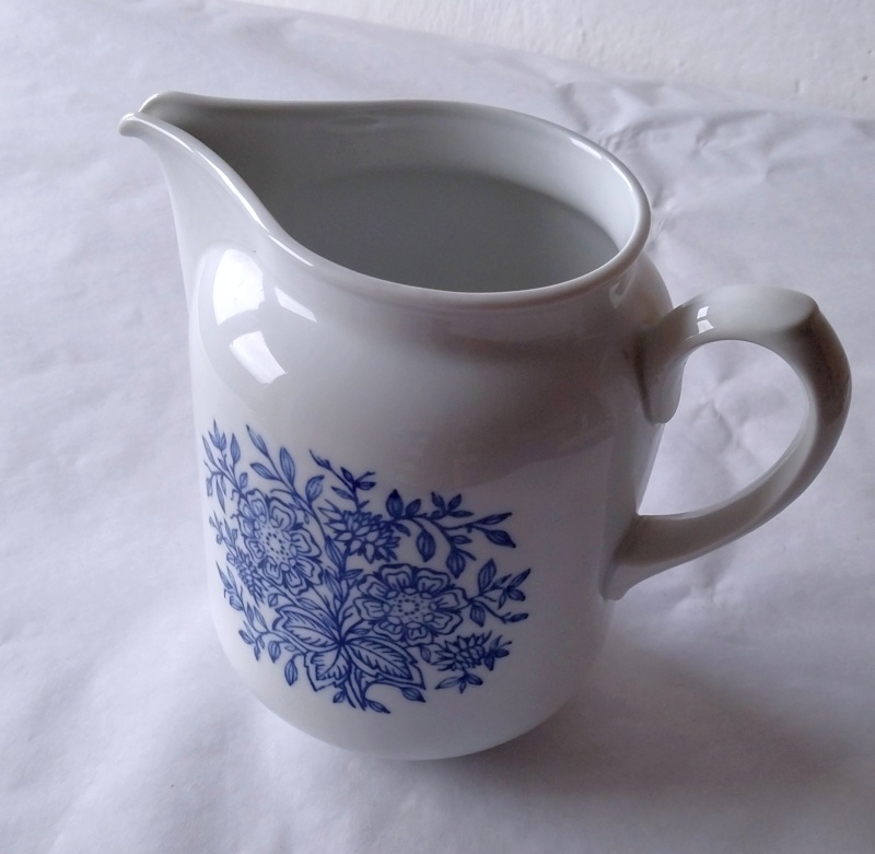 Retro porcelánový džbán Echt Cobalt