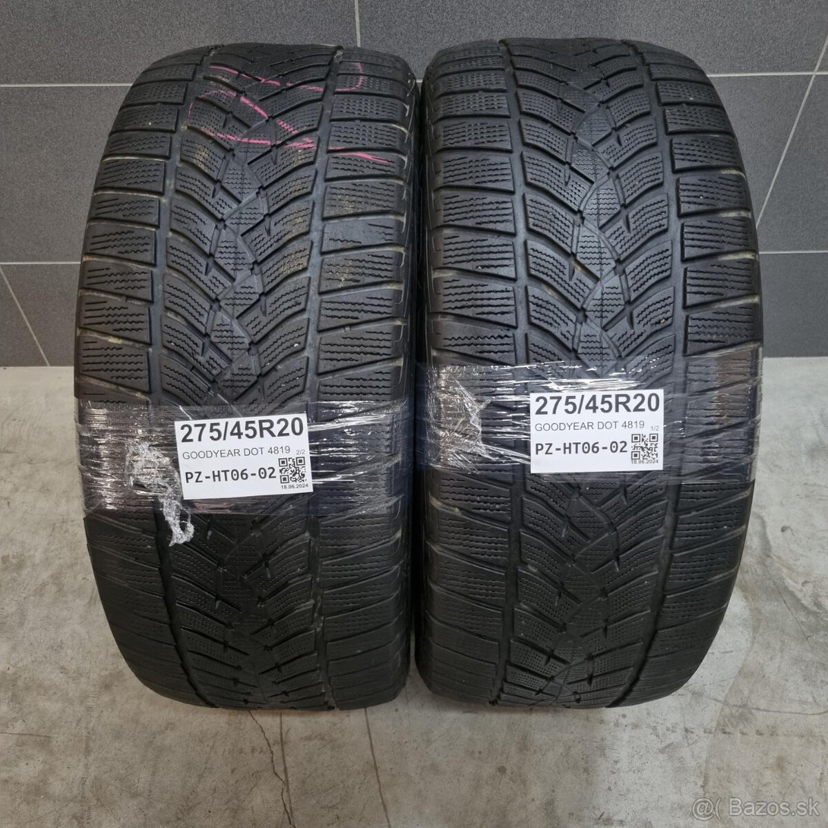 Zimné pneumatiky 275/45 R20 GOODYEAR DOT4819