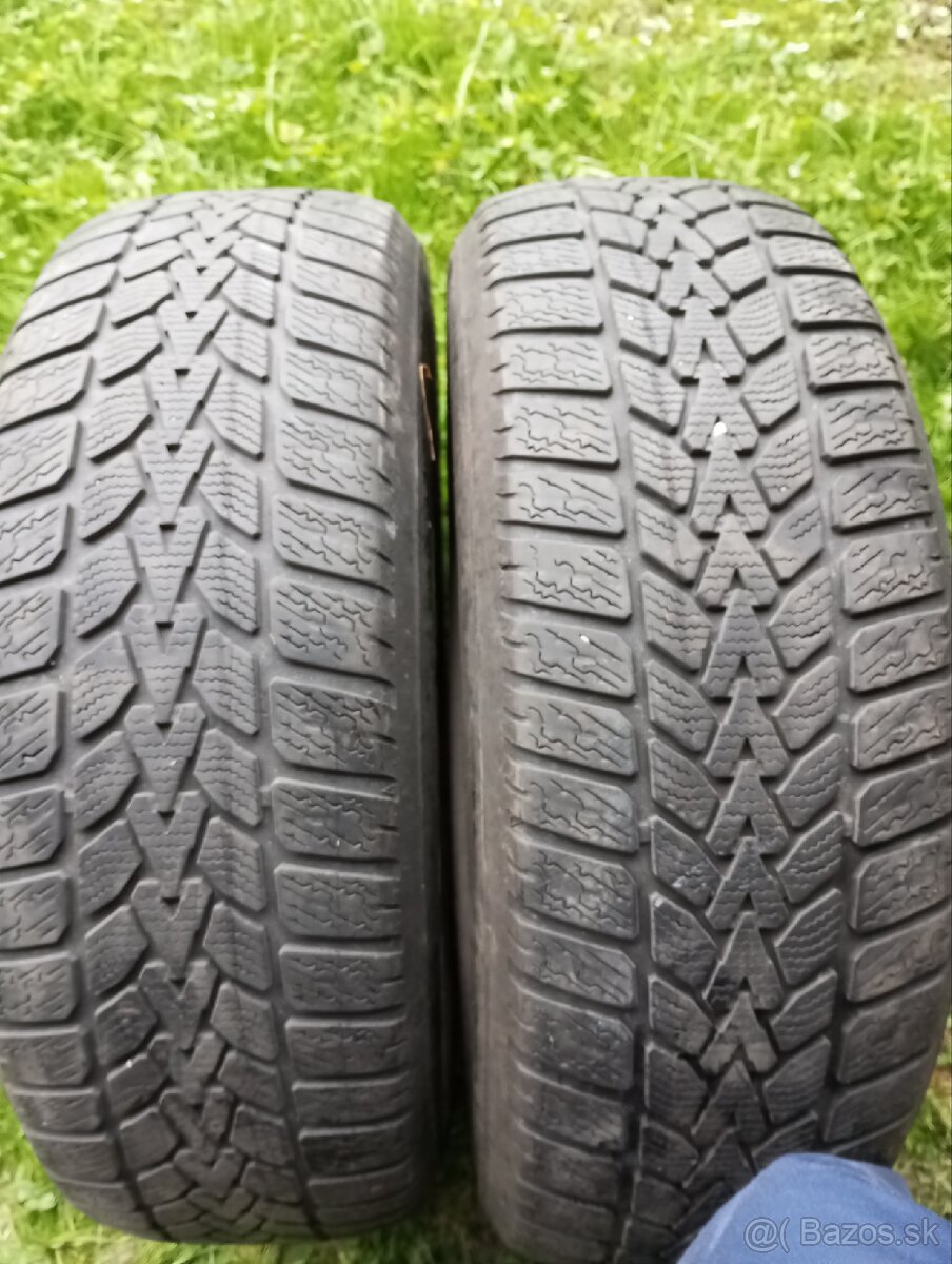 2 x Zimné 195/65 R15 DUNLOP