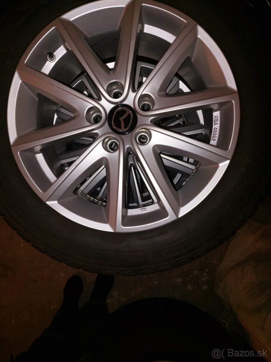 4x Mazda 5x114.3 R17 - 225/55 R17 Continental