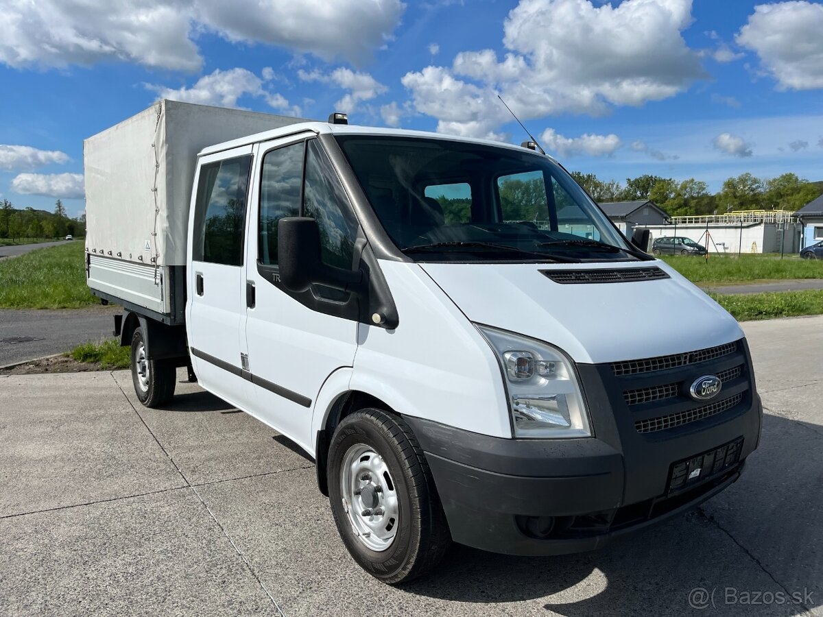 Ford Transit 2.2 TDCi FT 350 M Doppelkabine, ŤAŽNÉ,vod.pr.-B