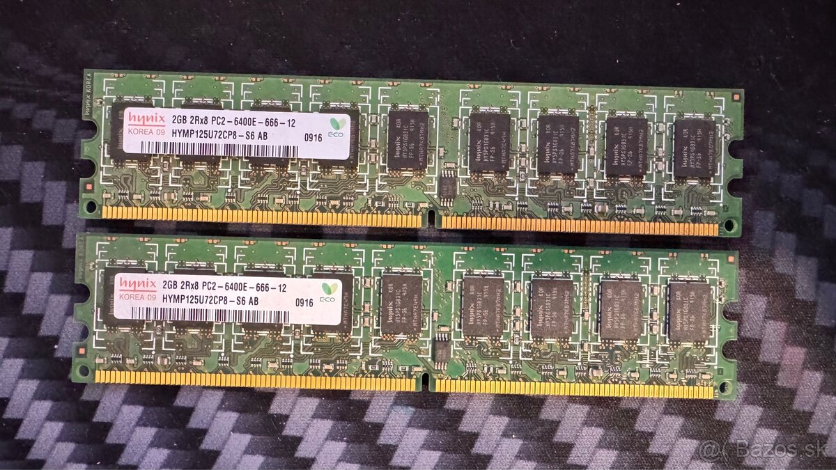 RAM 2x2gb ddr2