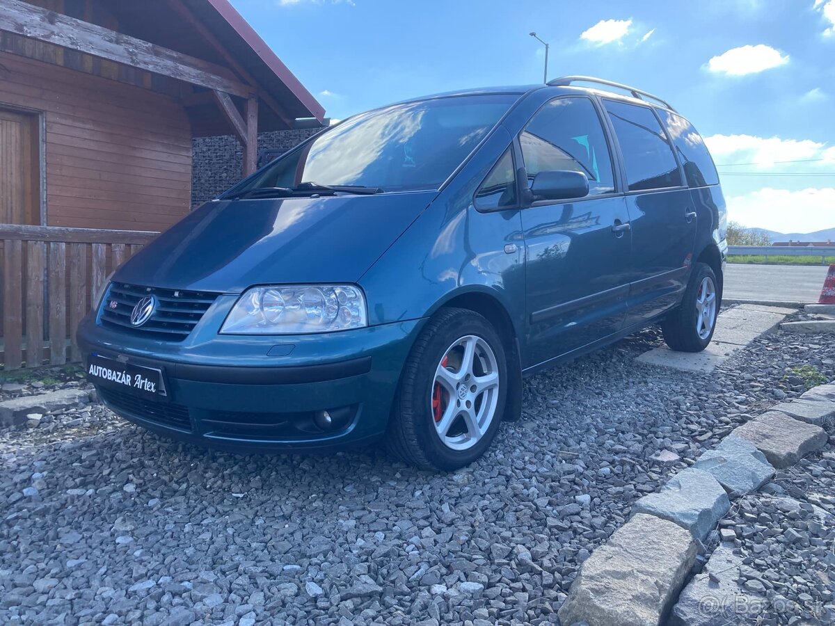 Volkswagen Sharan 2.8 VR6 HIGHLINE LPG zapísané