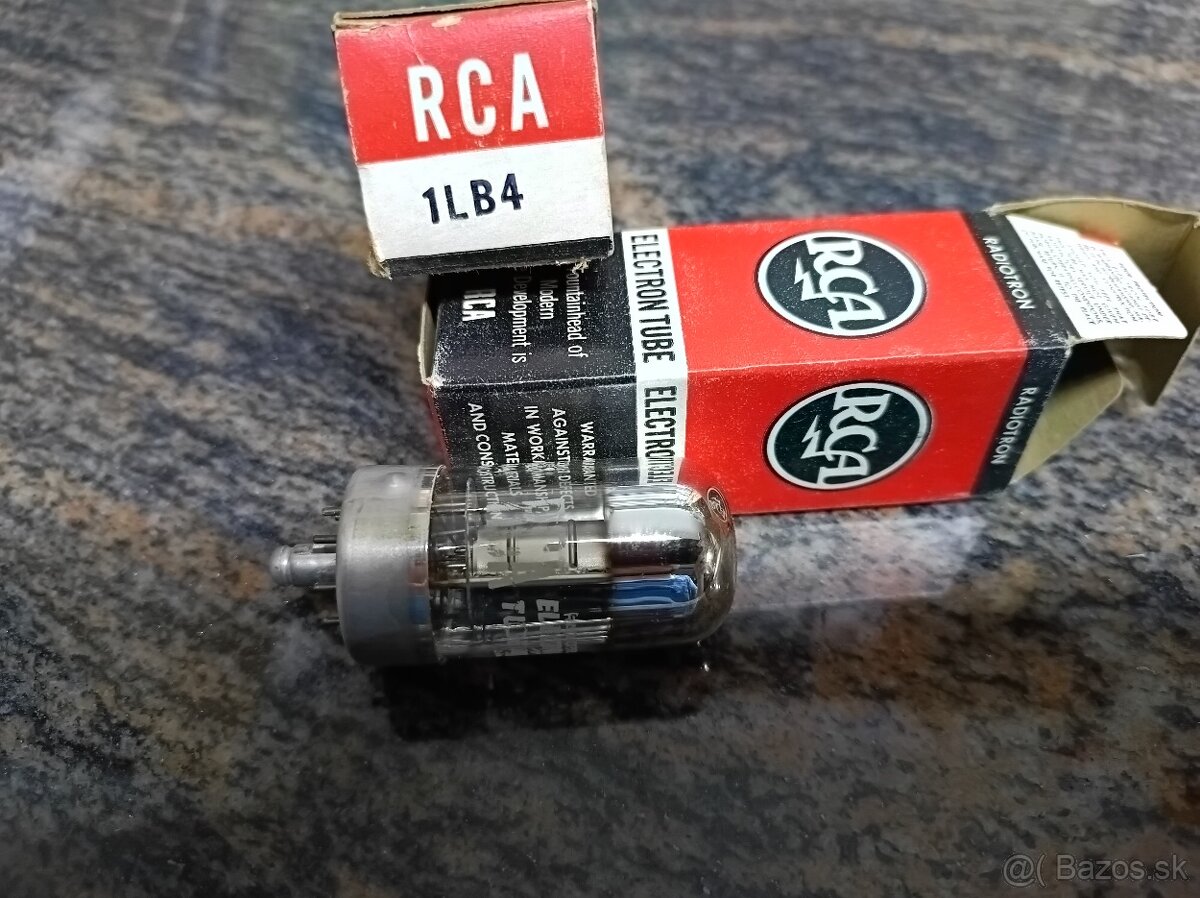 Predám elektrónky pár 1LB4 RCA