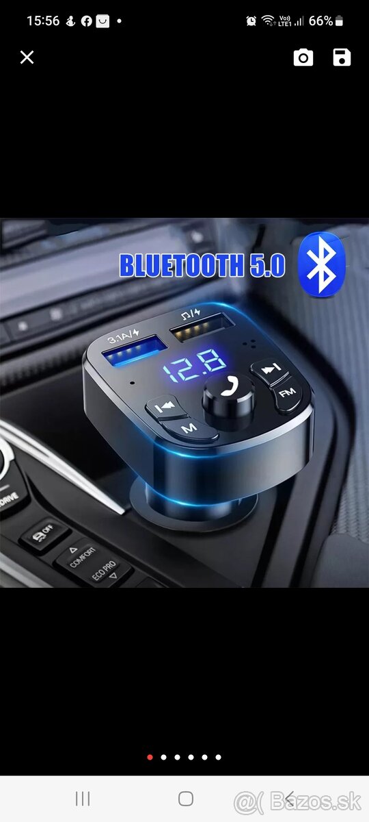 Predám FM transmiter USB,BLUETOOTH