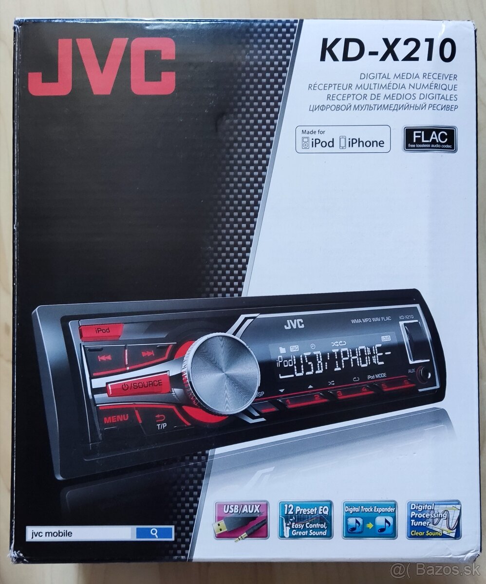 Autoradio JVC KDX210