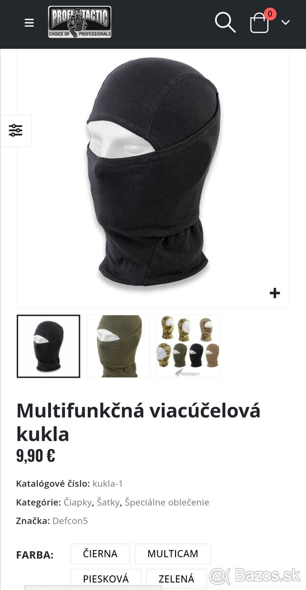 Multifunkčná viacúčelové kukla viac farieb