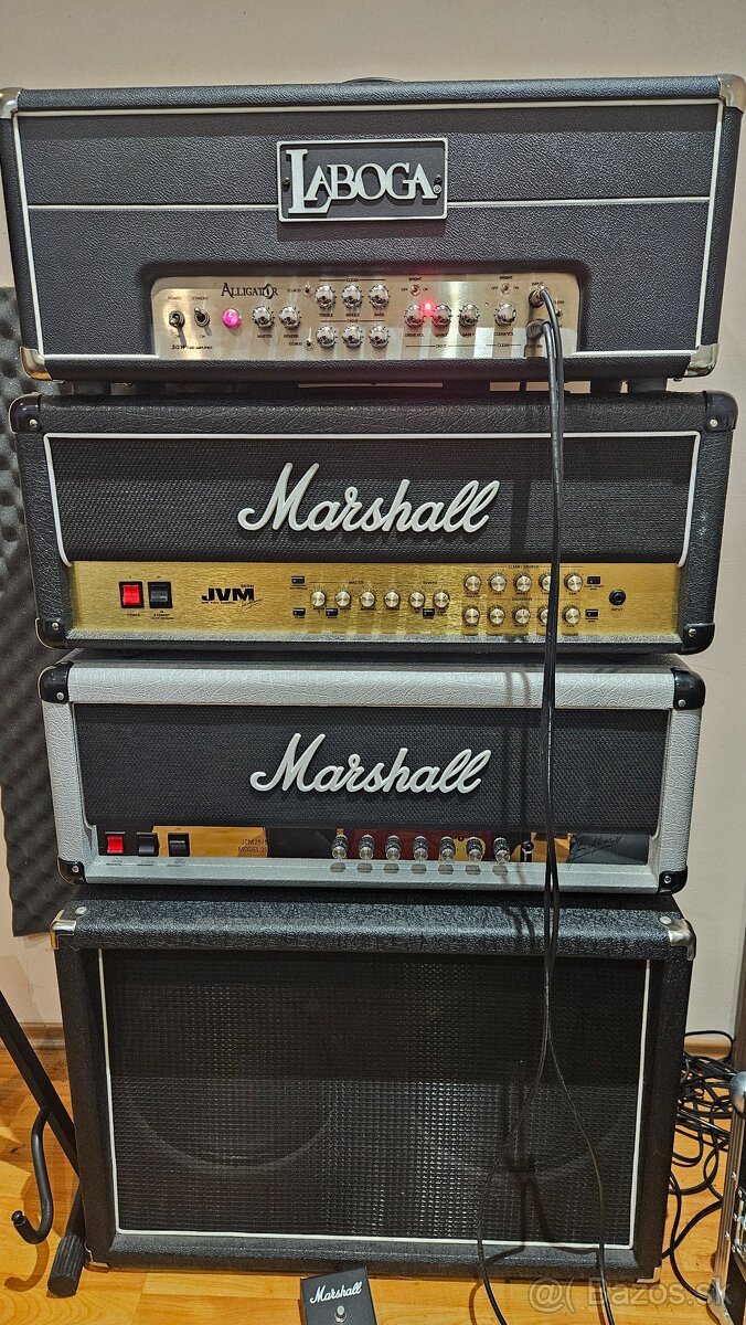 Marshall JVM 205H-NOVÉ LAMPY