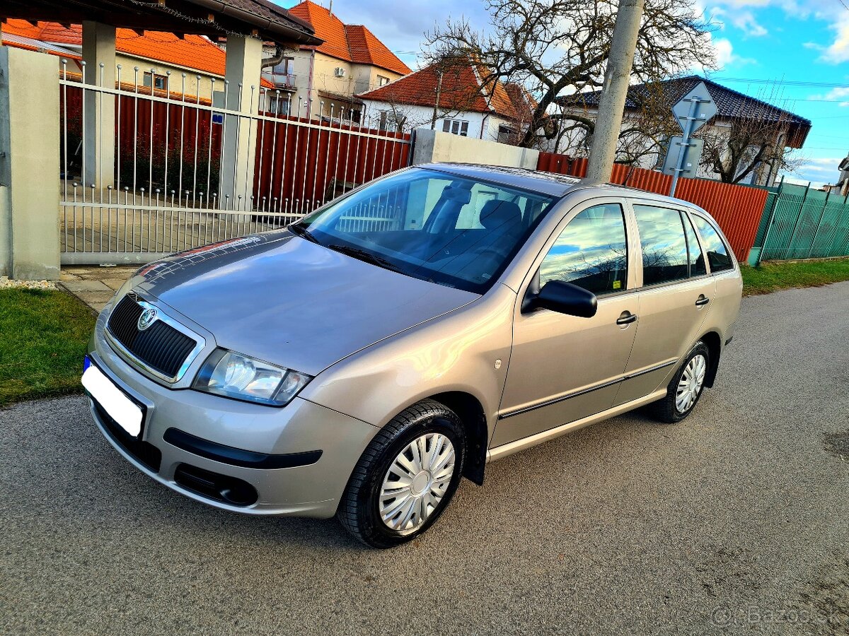 Škoda Fabia Combi Facelift 1,4 Benzín Garážovaný stav+Klíma