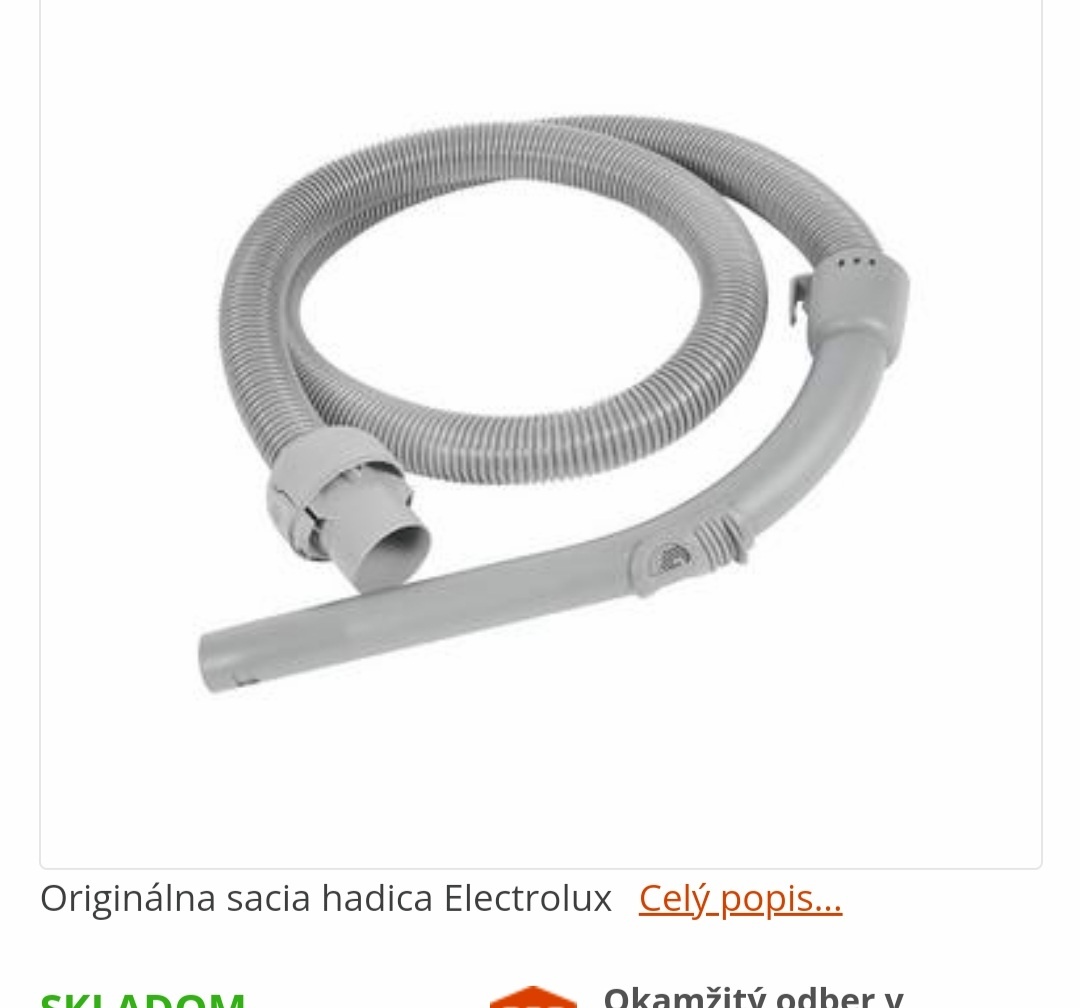 Hadica na vysavac Electrolux