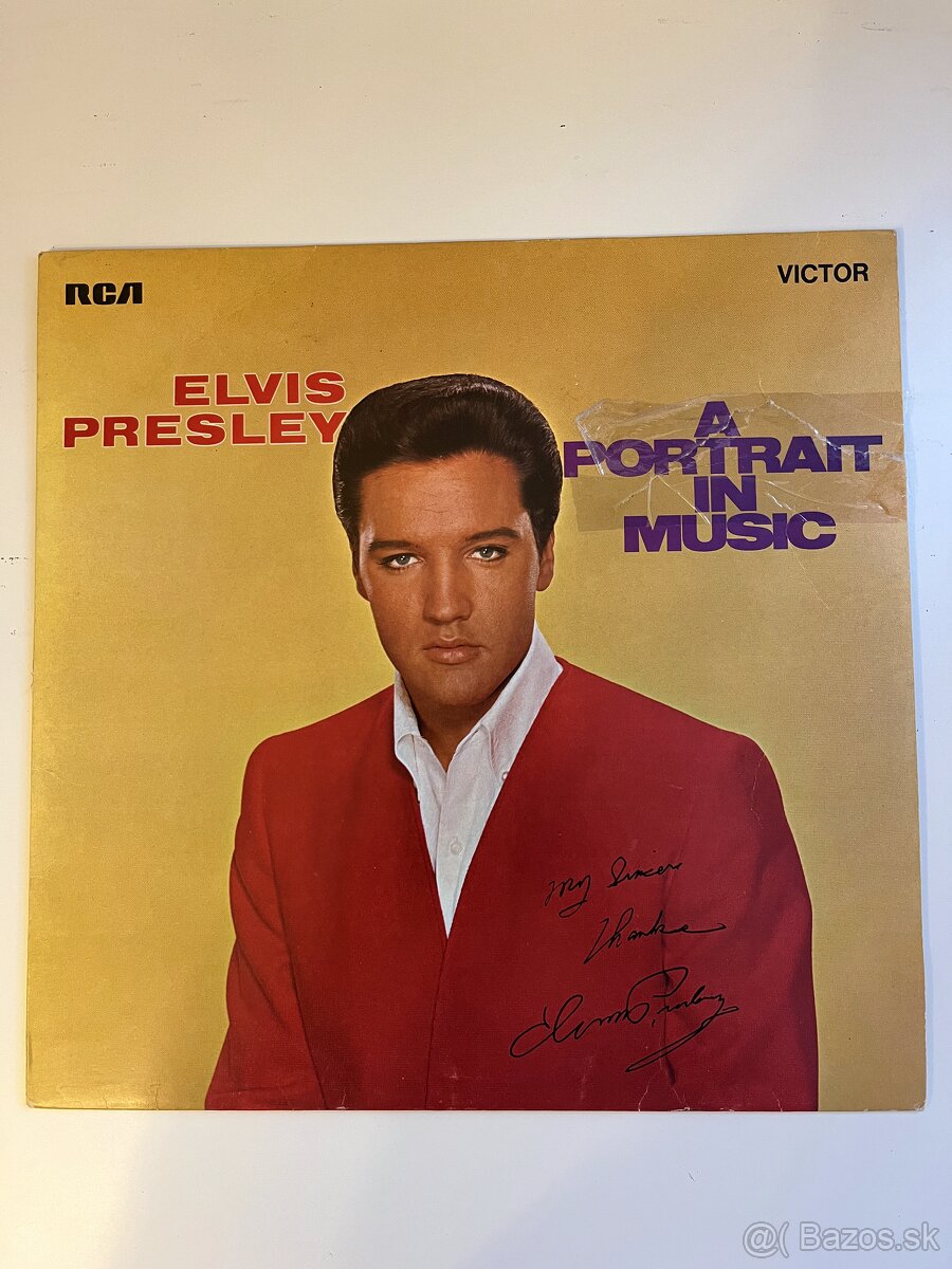 Elvis Presley - A portrait in music - Gramofónové platne LP