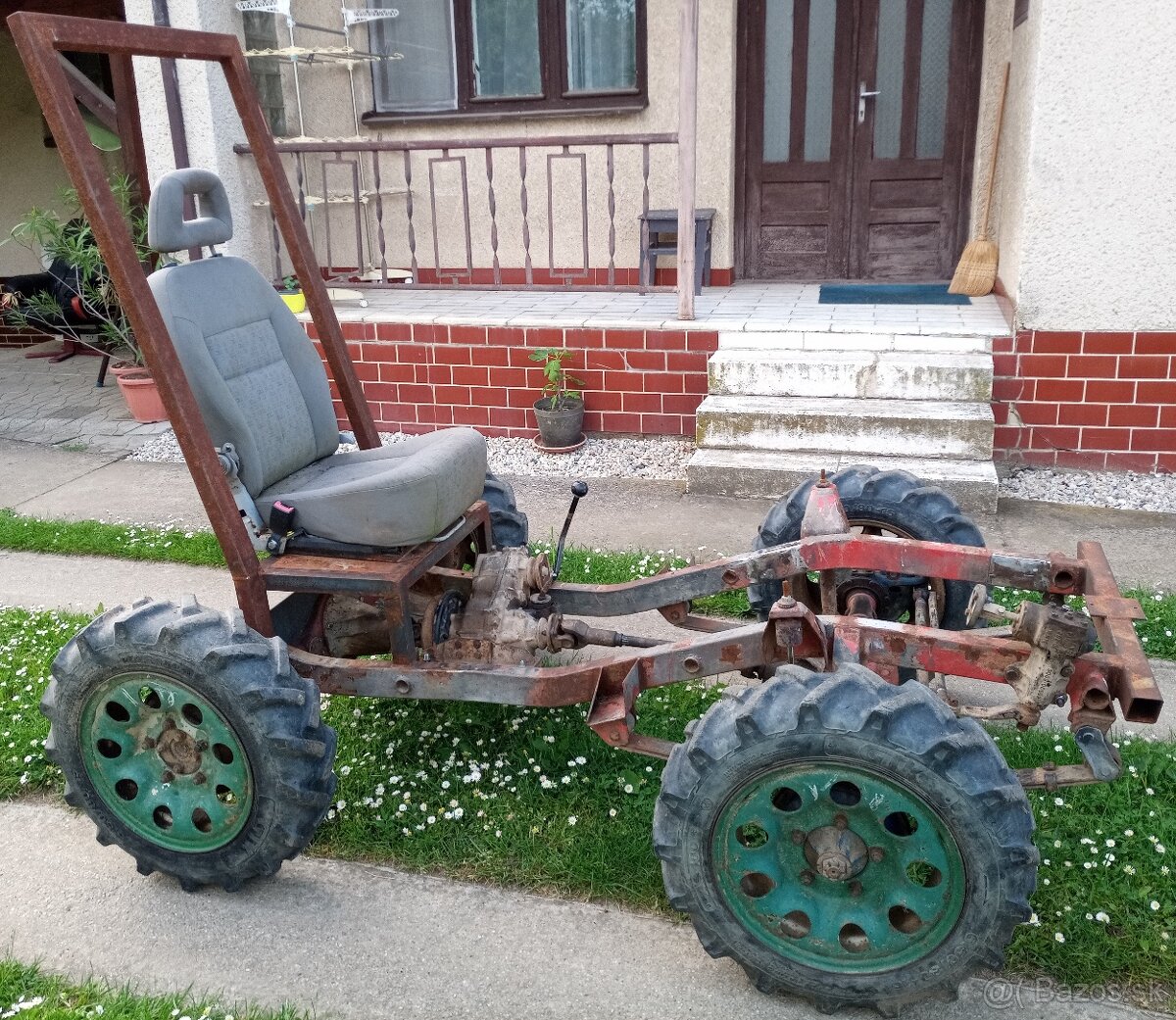 podvozok na 4x4 malotraktor