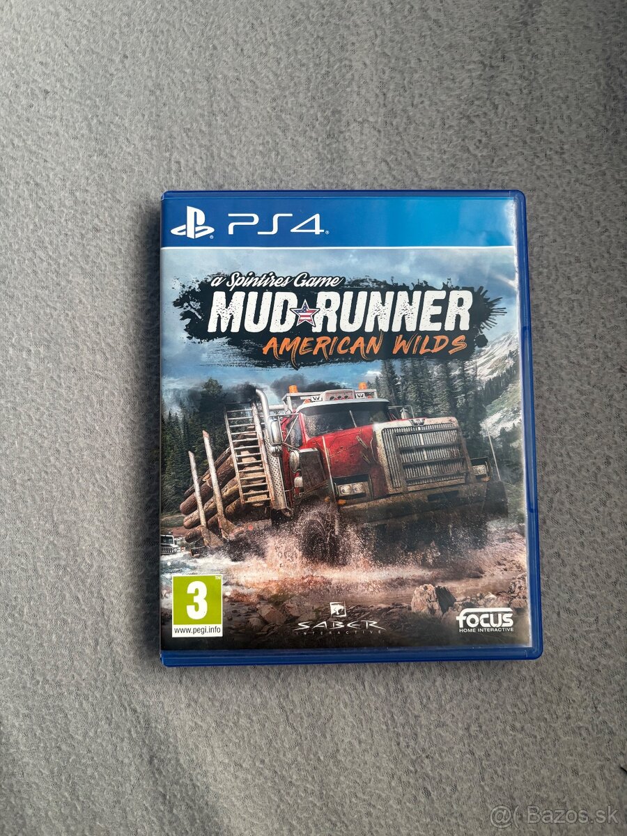 Mud Runner American Wilds na Playstation 4