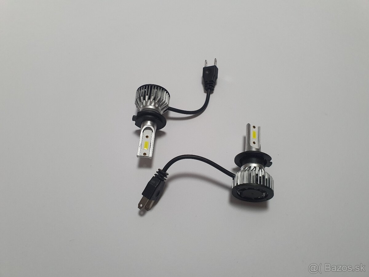 LED H7 Vyber + Adaptery aj ine LED komplet Auto