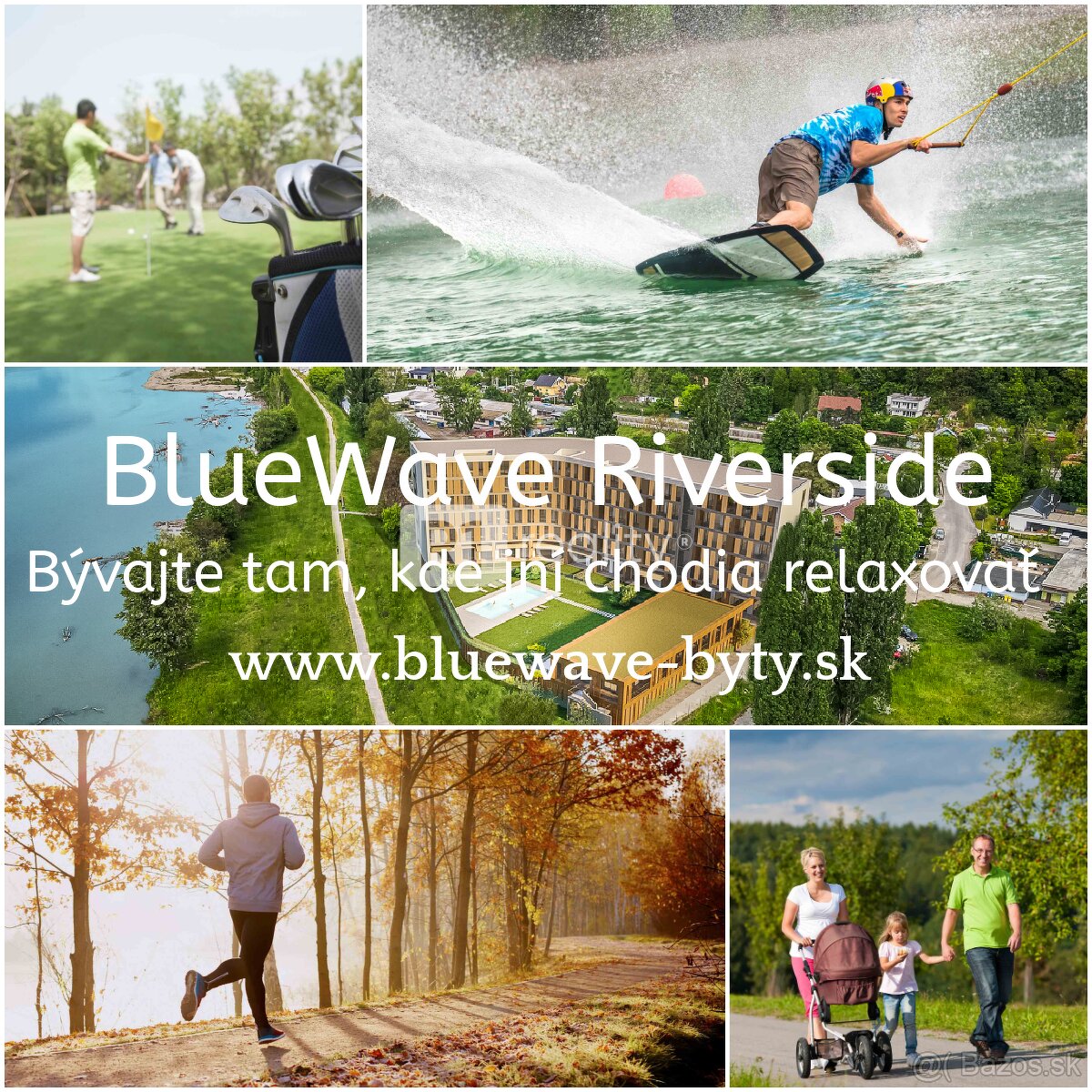 Lukratívny, nový 2-izbový byt B20 BlueWave Riverside Piešťan