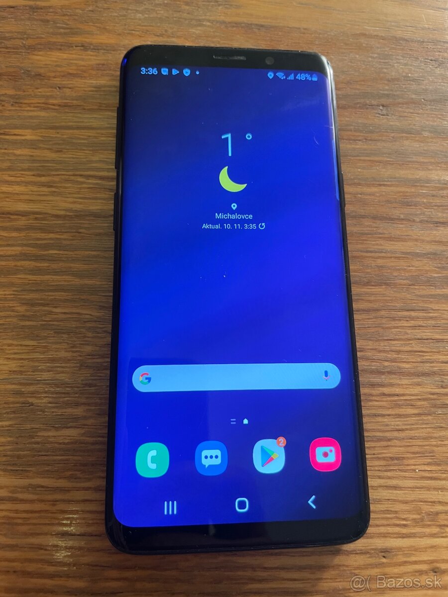 Samsung Galaxy S9 TOP STAV