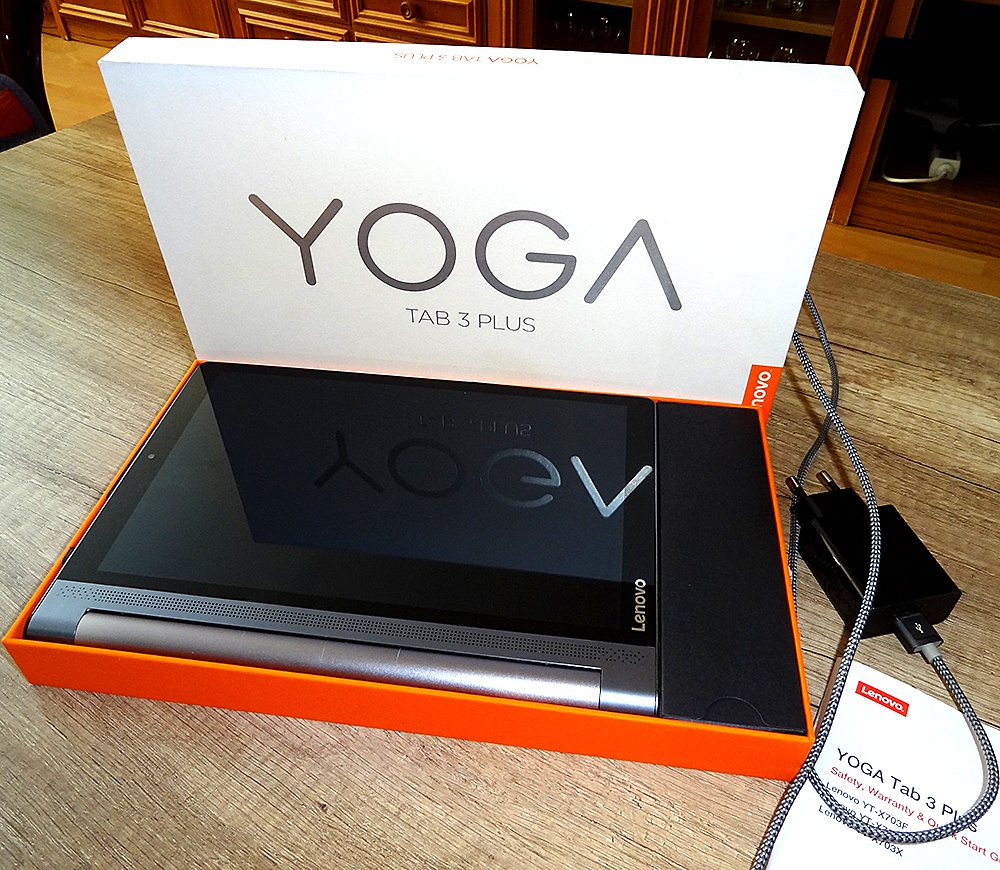 Predám tablet Yoga Tab 3 plus- 10" / 8.jadro/64gb sd karta