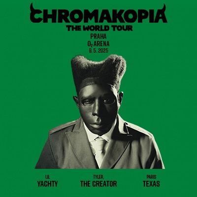 ❗Tyler The Creator❗- O2 Aréna Praha - TOP vstupenky 9.5.2025