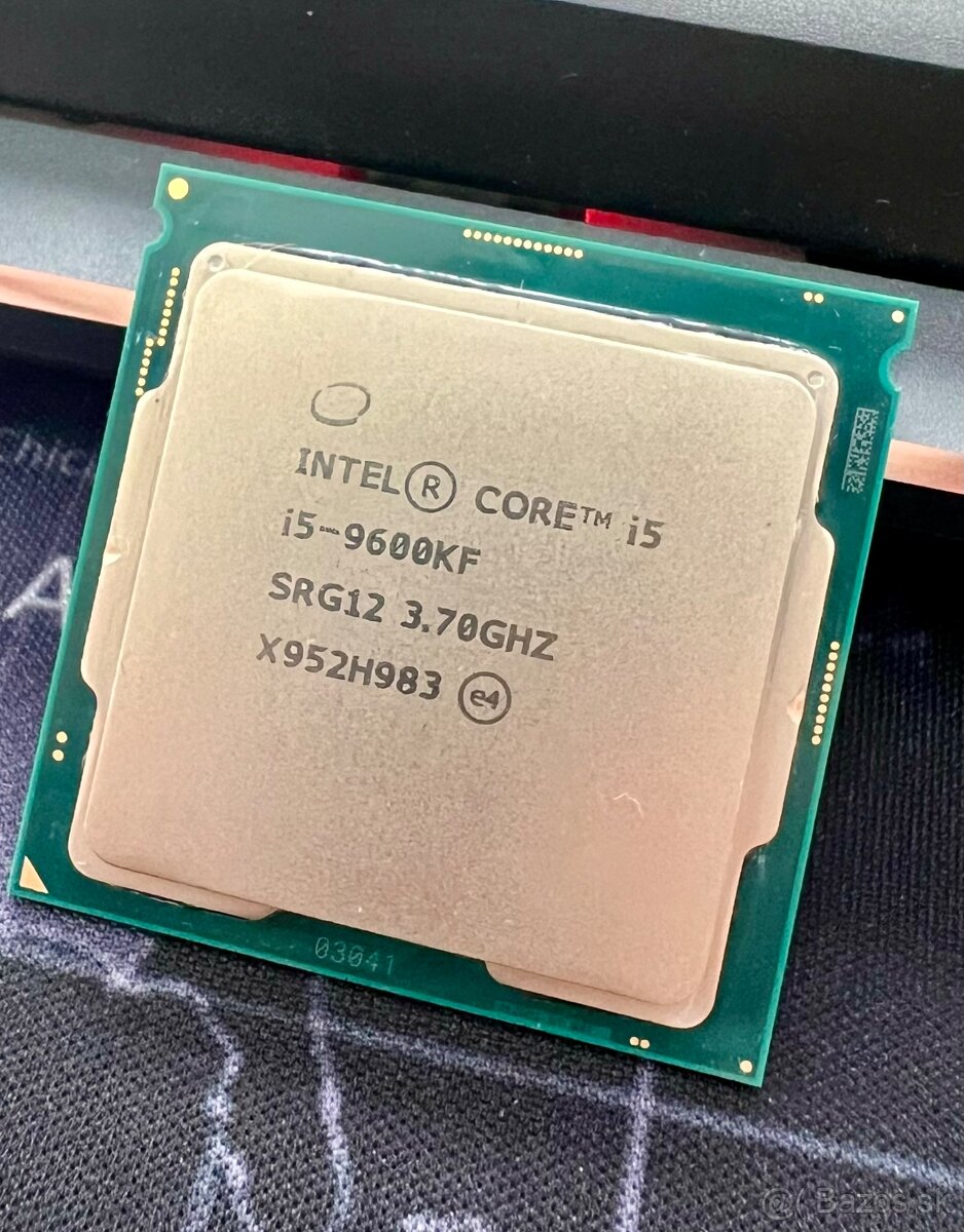 Predám Intel Core i5 9600kf 3,7GHz