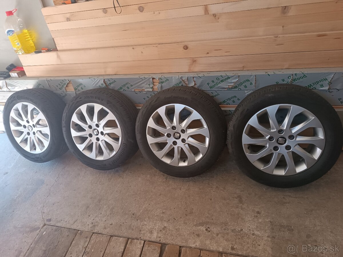 Alu 5x112 R16,,,205/55 r16 letné