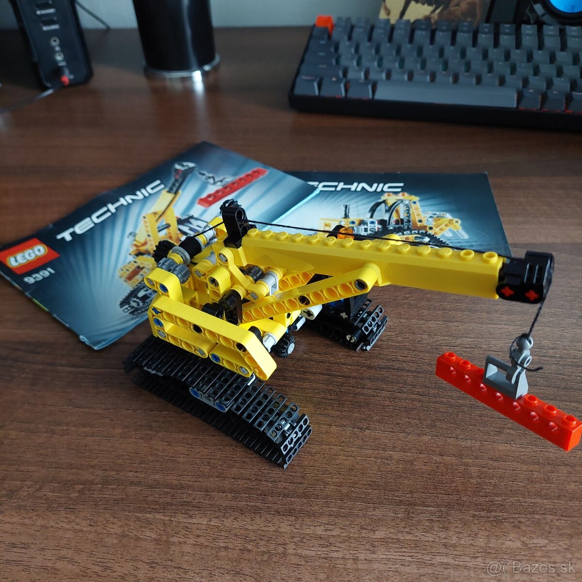 LEGO Technic 9391 Pásový žeriav + BONUS