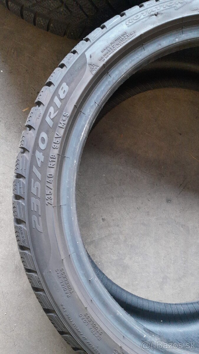 Predam zimne pneu Pirelli sottozero