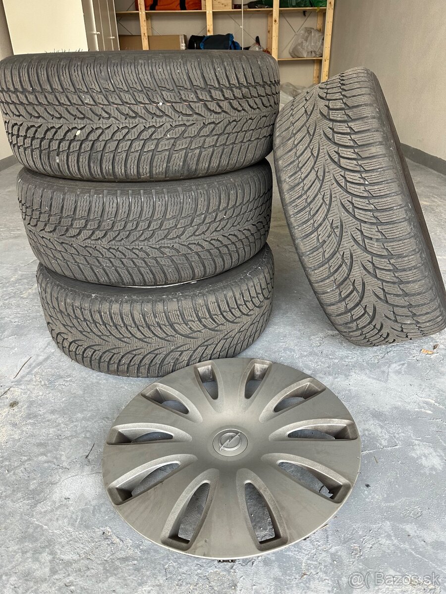 OPEL Insignia zimný komplet disky R17 + Nokian 225/50R17