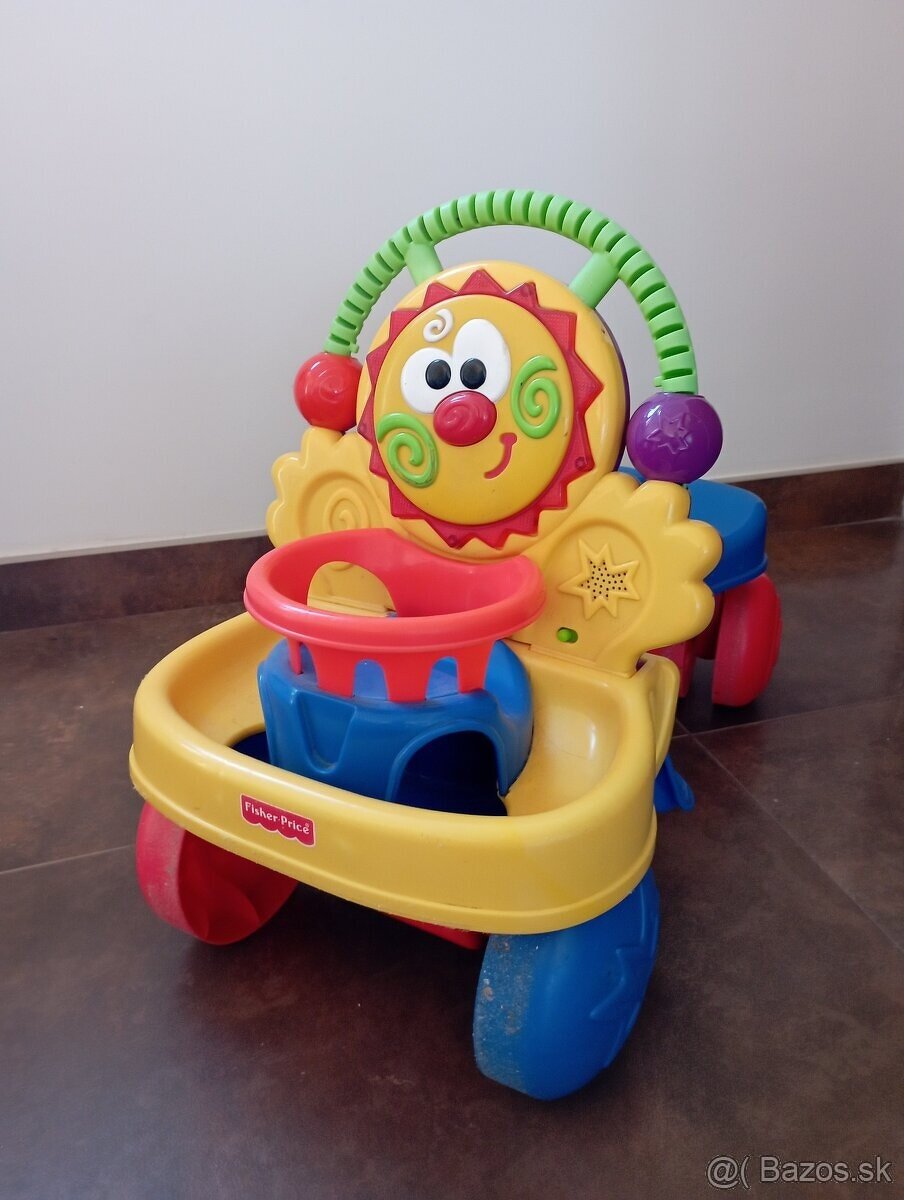 Predám chodítko a odrážadlo, 3 v 1 Fisher-Price