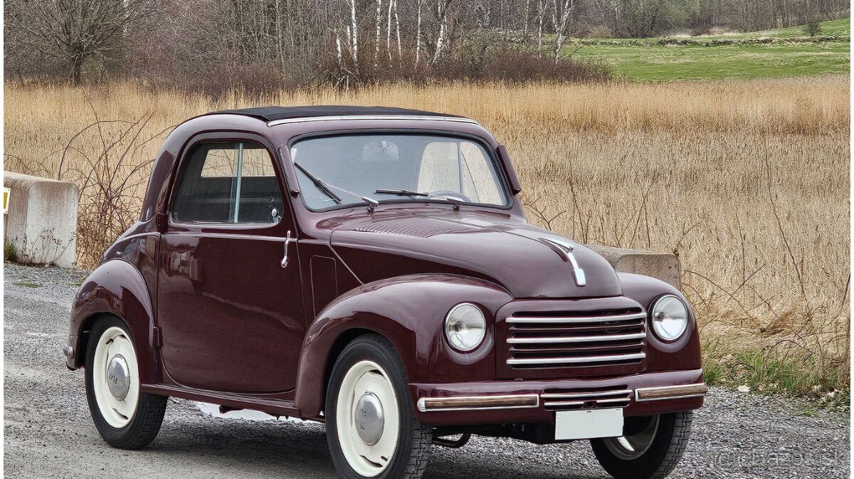 Fiat 500 C Topolino rv:1952 TOP STAV