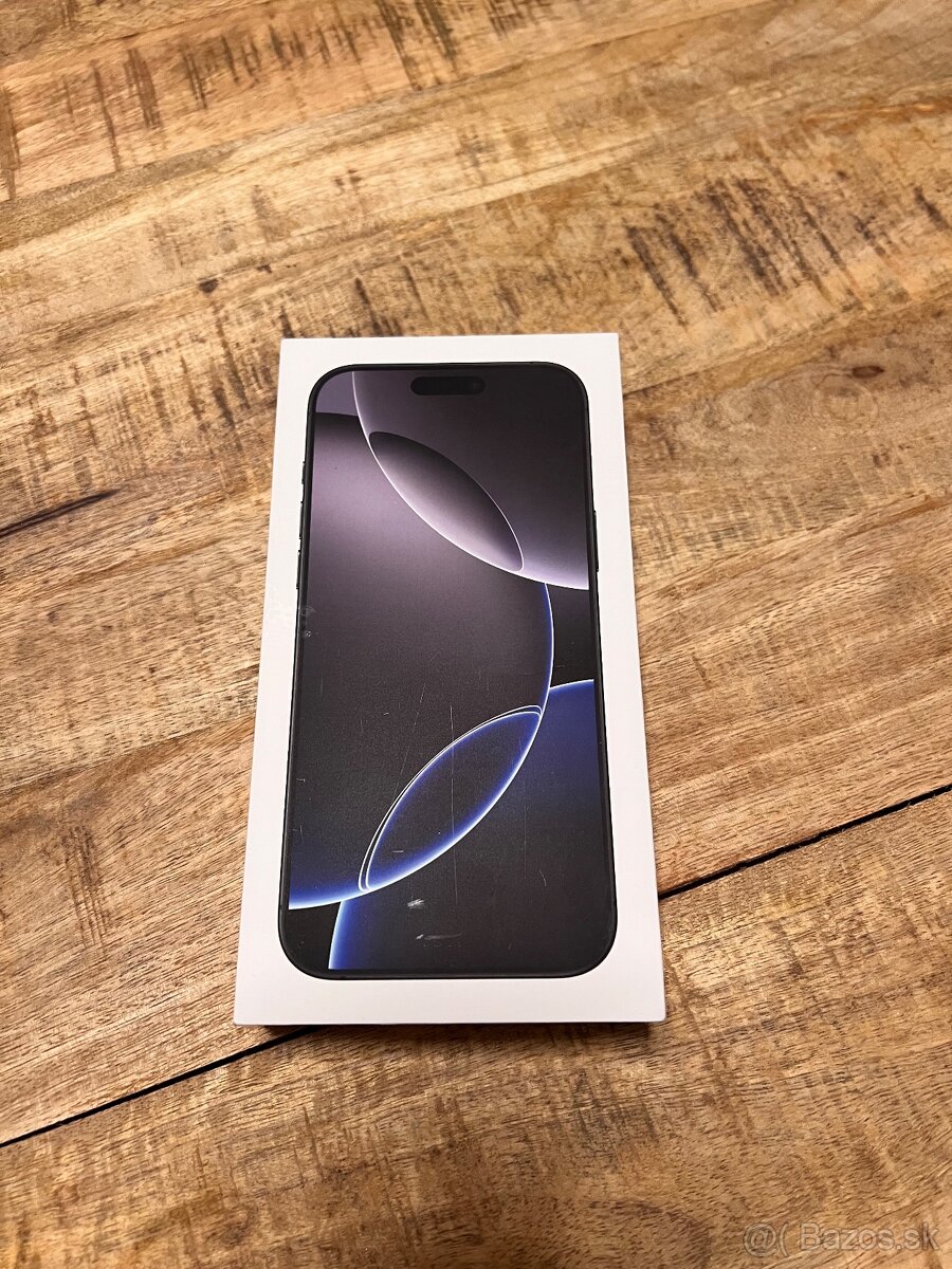 Apple iPhone 16 Pro Max 256GB Black Titanium, Nový ‼️