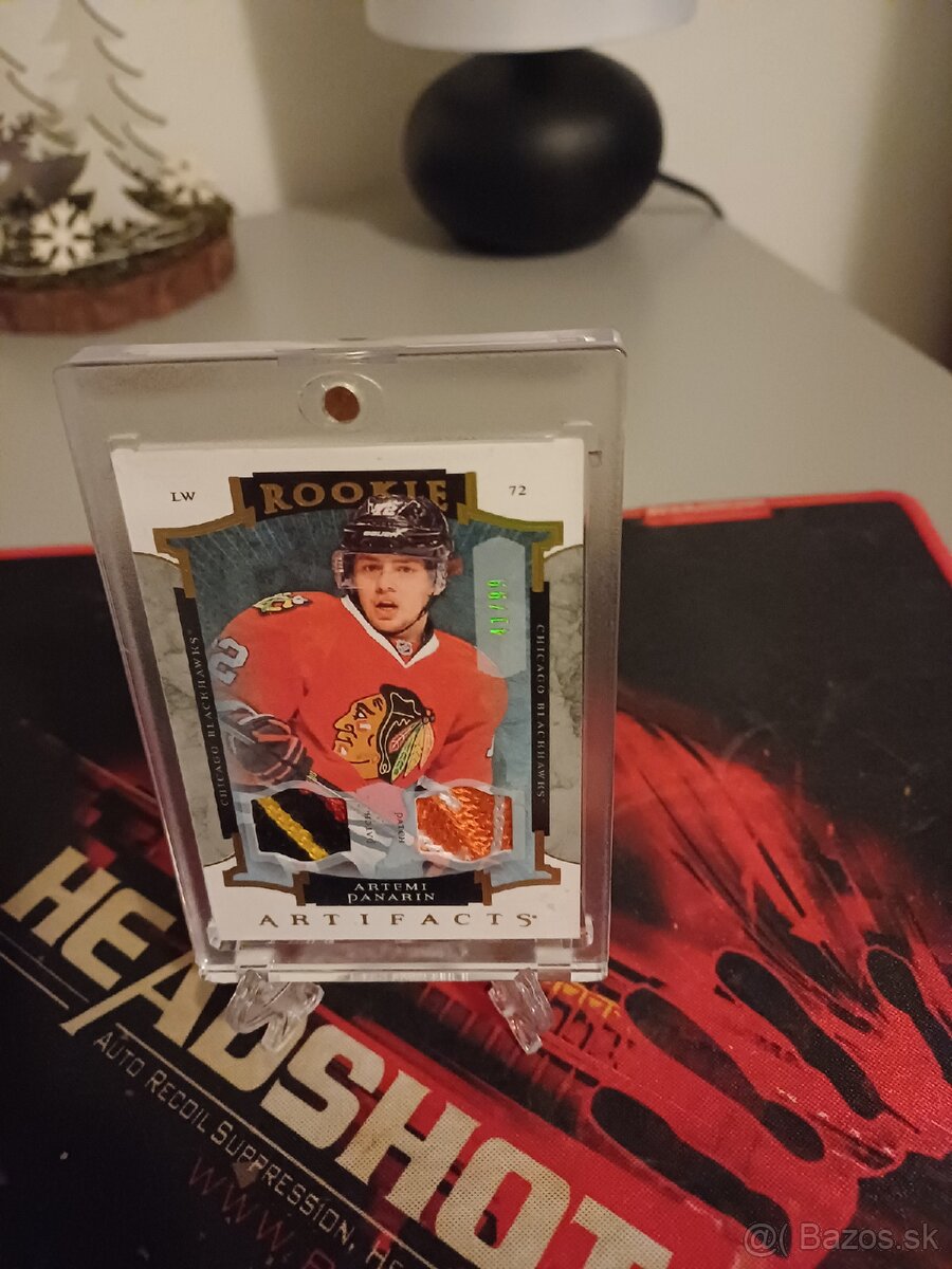 Hokejove karty / kartičky Artemi Panarin memo /99